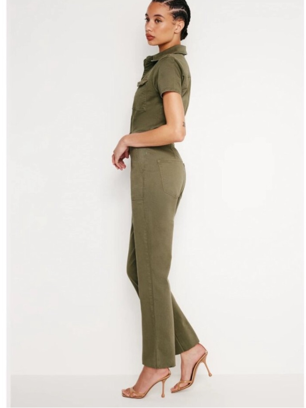 NWT Good American Fit for Success
Jumpsuit - Fatigue Green Size XS - Picture 3 of 5